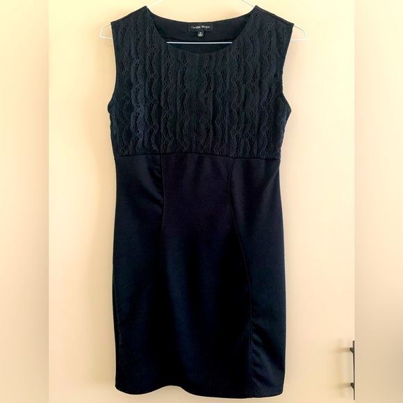 Caroline Morgan Dresses & Skirts - Caroline Morgan Black Mini Dress Size M